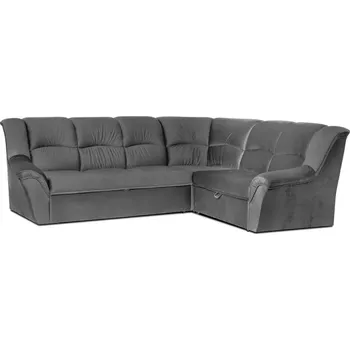 Sedací souprava Rohová sedací souprava DUBAJ XL, pravá, šedá (monolith 97)