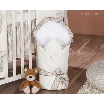 Polštář Nová Exlusivní zavinovačka - Snílek hnědý 78x78cm