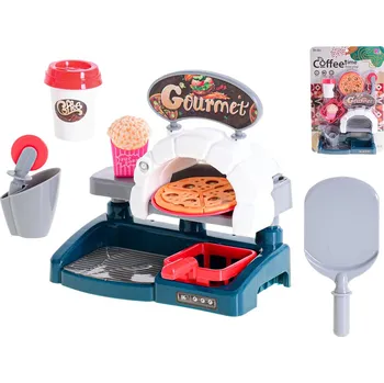Dětská kuchyňka Mikro trading Fast food - Pizza set - 8 ks