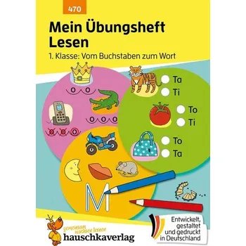 První čtění Mein Übungsheft Lesen 1. Klasse: Vom Buchstaben zum Wort - Spiecker, Agnes