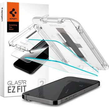 TVRZENÉ SKLO SPIGEN GLAS.TR ”EZ FIT” 2-PACK IPHONE 14 PRO CLEAR