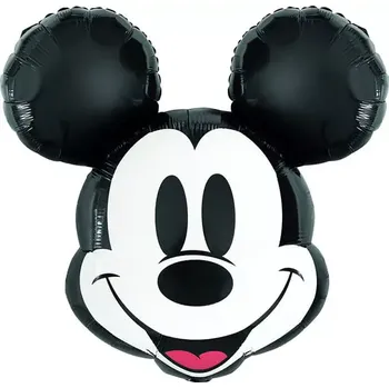 Balónek Foliový balonek hlava Mickey Mouse 60 x 58 cm
