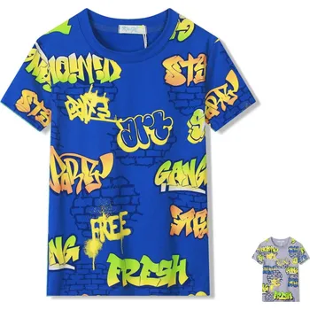 Chlapecké tričko KUGO CHLAPECKÉ TRIČKO "ART" Barva: zelená, Velikost: 122