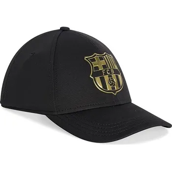 Čepice Fan-shop Kšiltovka BARCELONA FC Crest gold