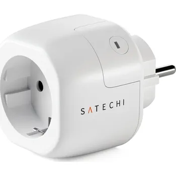 Elektrická zásuvka Chytrá zásuvka Satechi Homekit Smart Outlet (EU) - White