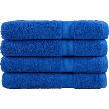 Utěrka Prémiové saunové osušky SOLUND 4 ks modré 80x200 cm 600 g/m² IM_137195