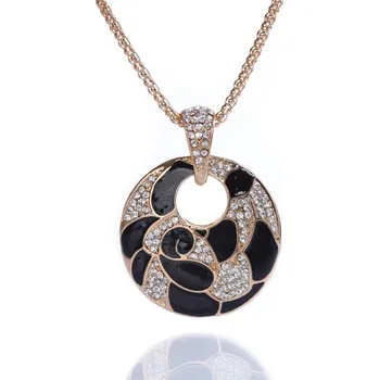 Náhrdelník Prosperk Náhrdelník černo-zlatý S0069