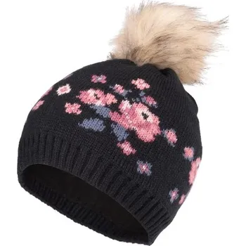 Čepice Dívčí pletená čepice Lewro PRIMROSE 8/11 Tmavě modrá, Růžová, Světle modrá