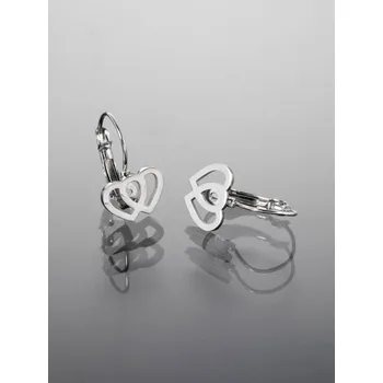 Náušnice Prosperk Náušnice dvojitá srdíčka S2924