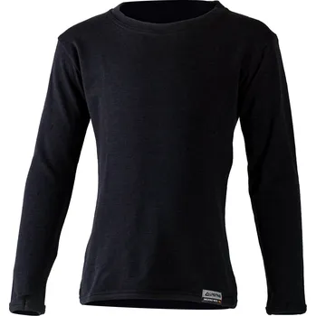 SNOPY dětská merino mikina - Černá 9090 / 150 / Černá