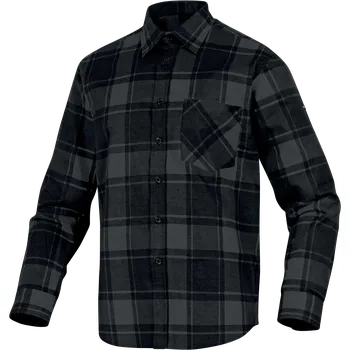 Pánská košile DELTA PLUS RUBY flanelová košile Barva: černá/šedá, Velikost: XL