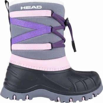 Dívčí sněhule Dětské sněhule Head ARKTISK 34 Šedá, Černá, Růžová, Fialová