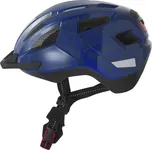 CRIVIT Dětská cyklistická helma s koncovým světlem modrá