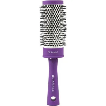 kartáč na vlasy Standelli Professional Keramický kartáč na vlasy černá/růžové zlato, průměr 44 cm