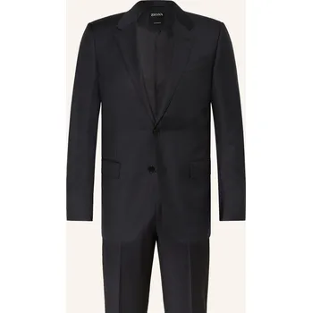 Pánské sako Zegna Pánský Oblek Extra Slim Fit, dark grey dark grey, 56