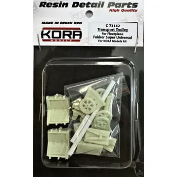 Plastikový model KORA Models 1/72 Transport Trolley for Fokker Super Universal