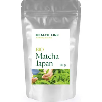 Čaj HEALTH LINK BIO Matcha Japan prášek 50 g