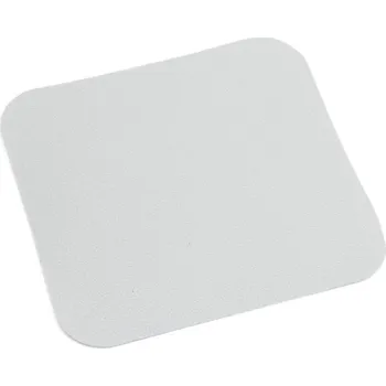 Výstražná páska Průhledná plastová voděodolná protiskluzová páska (dlaždice) FLOMA Aqua-Safe - 14 x 14 cm tloušťka 0,7 mm (80081128) FLOMAT