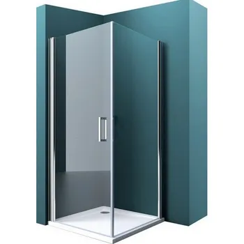 ROSS Atlanta N 90x90 - čtvercová sprchová zástěna pevnou stěnu lze instalovat vpravo i vlevo (P4040N) ROSS