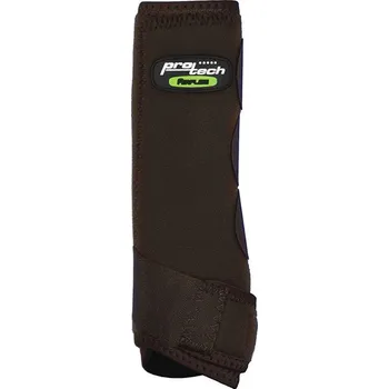 Koňské kamaše PRO-TECH Chrániče Airflow přední - tmavě hnědé, vel. S