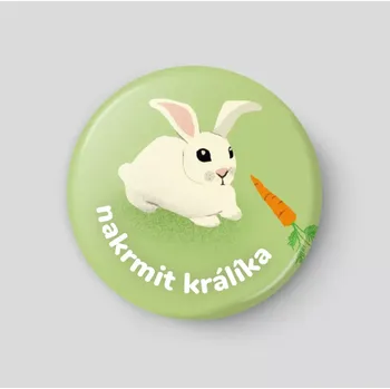 Magnetická kreslící tabulka Nakrmit králíka - plánovací magnetka