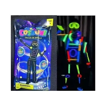 Karnevalový kostým Strój fluorescencyjny 134el