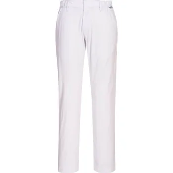 montérky PORTWEST Kalhoty Stretch Slim Chino S232, do pasu POR-S232WHR28 Bílá 28 Standartní