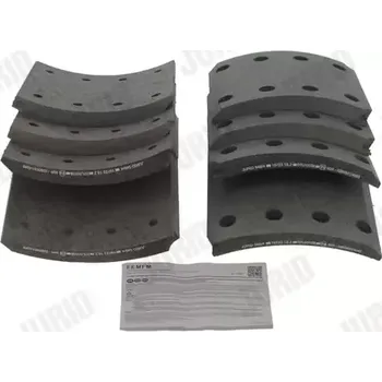 Brzdová destička JURID Sada brzdového obložení bubnové brzdy JRD 1972305460 + DOPRAVA ZDARMA!