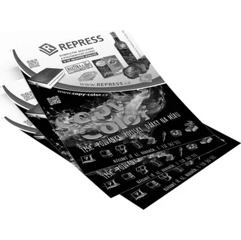 Tiskopis Leták A4 (1+0) černobílý jednostranný