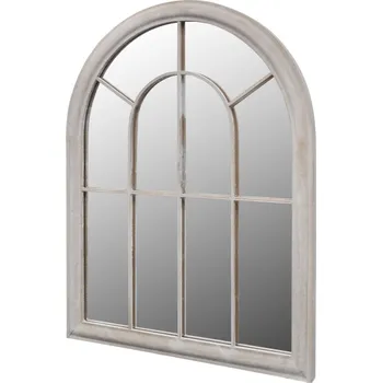 Zrcadlo vidaXL Marketos Zahradní zrcadlo rustikální oblouk 69 x 89 cm interiér i exteriér