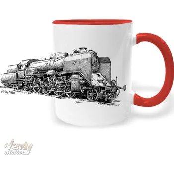 Hrnek - 387-043 Mikádo Barva: Červená