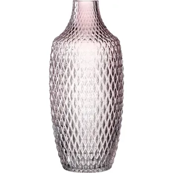 Váza Leonardo, Skleněná váza POESIA fialová 30 cm | fialová