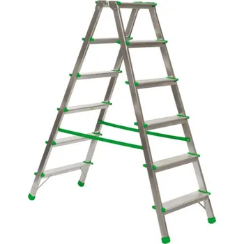 Schůdek Schodky AL 6st. oboustr. 150KG /EN131 KLC