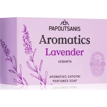 Mýdlo PAPOUTSANIS Aromatics Lavender tuhé mýdlo 100 g
