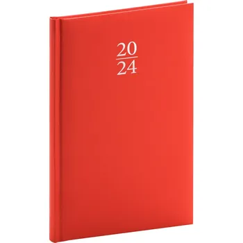 Diář Týdenní diář Capys 2024 červený