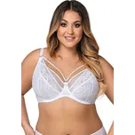 Bílá krajková podprsenka Ava 1824 White Maxi Velikost: 75J