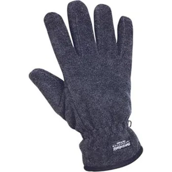 Pracovní rukavice Rukavice pracovní MYNAH (vel. 9, L) textilní, šedé, fleece zateplené Thinsulate