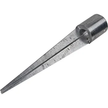 Příslušenství pro plot DEMA Kotvící hrot na sloupek kulatý, průměr 120 mm