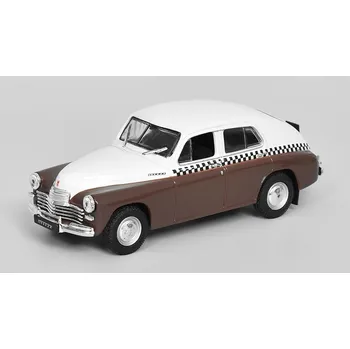 autíčko GAZ M20 Pobeda Taxi 1:43 - Autolegendy SSSR časopis s modelem GAZ (Volga) M20 Pobeda Taxi - kovový model auta