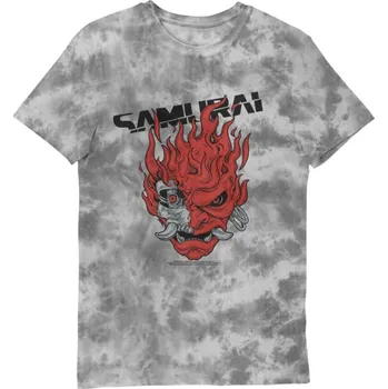 Pánské tričko Pánské tričko Cyberpunk: Samurai Iconic Tie DYE L