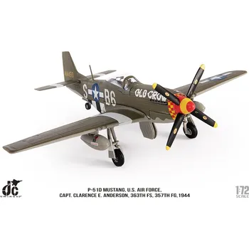 Plastikový model 1:72 North American P-51D,44-14450 Old Crow, Bud Anderson, RAF Leiston