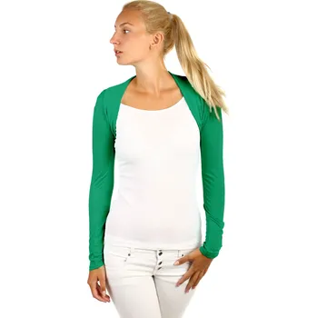 Bolerko Glara Dámské společenské jednobarevné bolerko přes šaty 908549