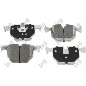 Brzdová destička Sada brzdových destiček, vždy 4 kusy v sadě ABAKUS 231-02-136