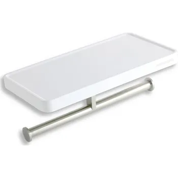 Polička s držákem role papíru, 65581,1