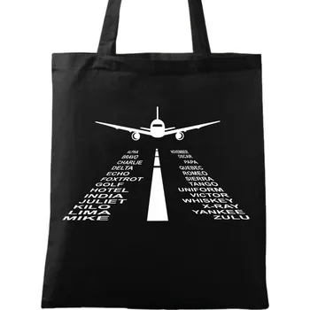 Bavlněná taška Nebeská symfonie (Barva: Černá)