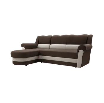 Sedací souprava IDZ Rohová sedačka BRUNO, 240 cm Roh pohovky: Levý roh, Barva látky: BAHAMA 08 + BAHAMA 33