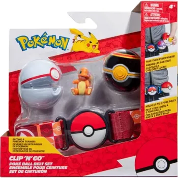 Figurka Pokémon - Clip 'n' Go Poke Ball Belt Set (Charmander) - 191726483168