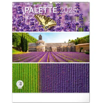 Kalendář Nástěnný kalendář Paleta 2025