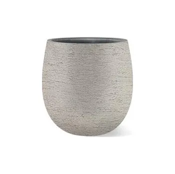 Květináč Luca Lifestyle Květináč Terreno Balloon, Luca Lifestyle, průměr 30 cm, výška 30 cm, barva sand