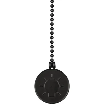 Lampička Medailon Westinghouse, závěsný řetěz černý - délka řetěz 30,5 cm černá matná